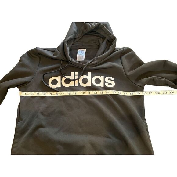NWOT adidas black hoodie L - Picture 6 of 7